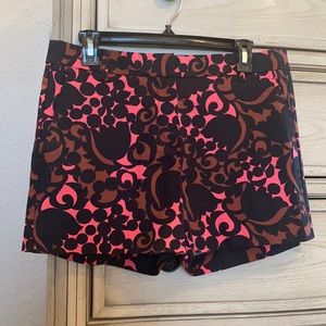 Ann Taylor Retro Floral Devin Fit City Short
